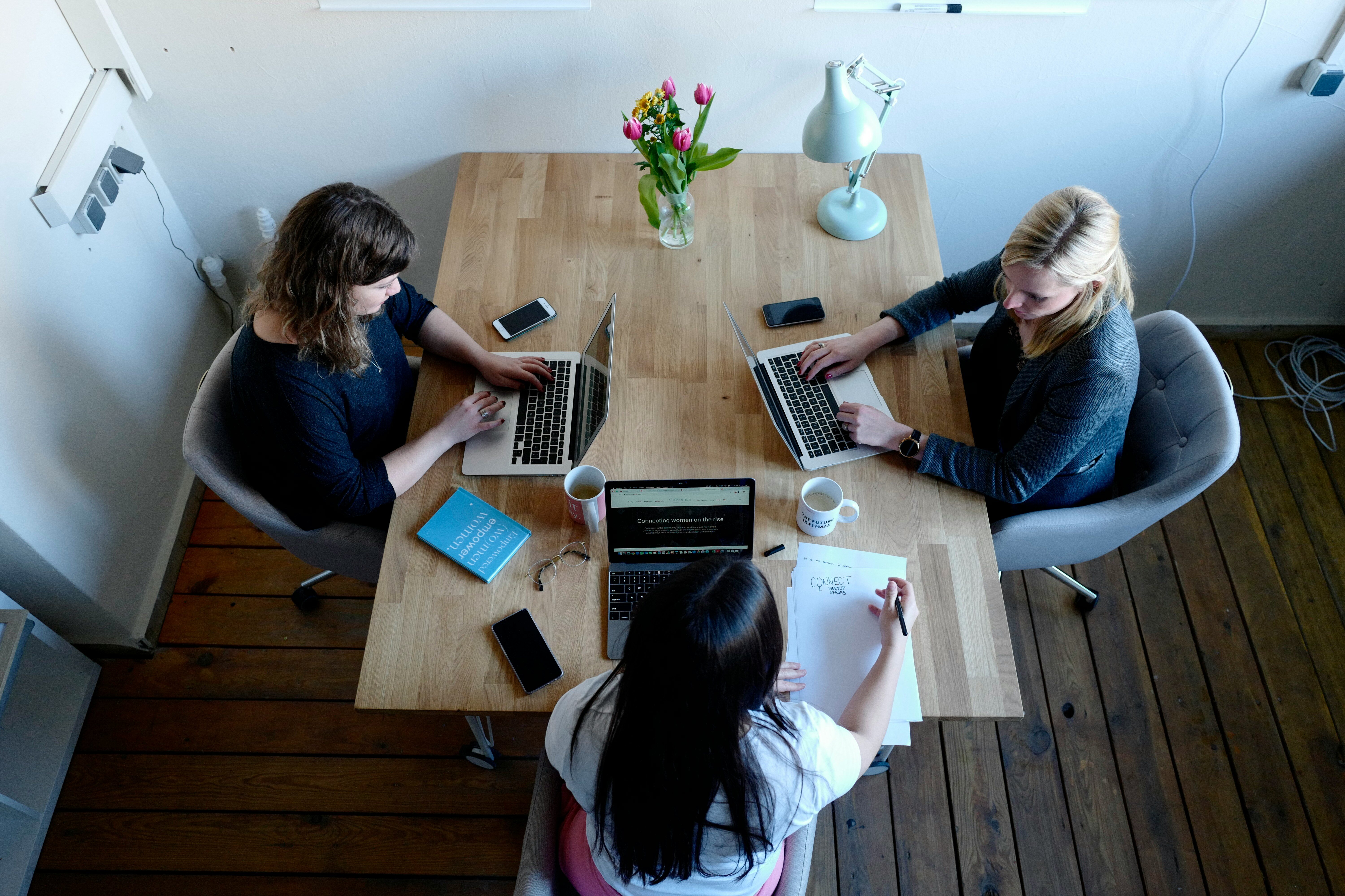 Women working to